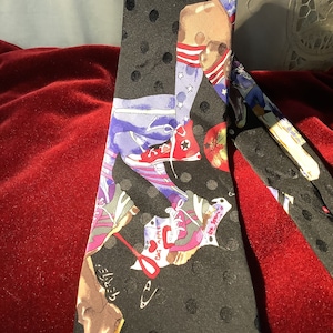 Nicole Miller Basketball Tie Converse Shoes and Legs 100% Silk Necktie
