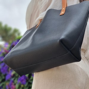 shoulder leather bag