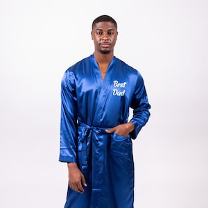 Silk Robe Mens 