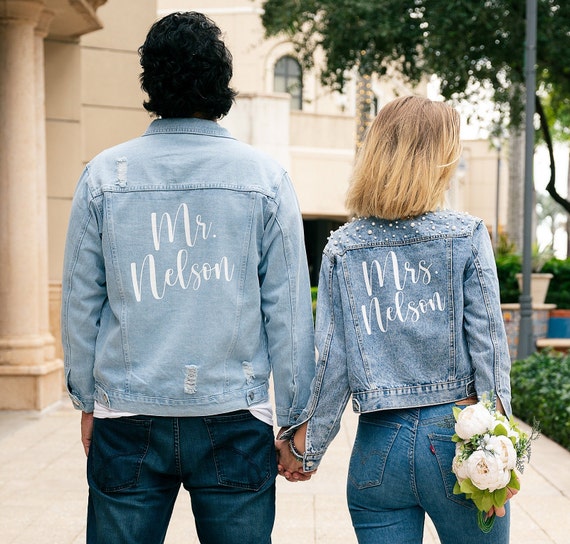 Just married shop jean jacket