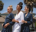 Personalized Waffle Bridesmaid Robes: Bachelorette Spa Party Gifts