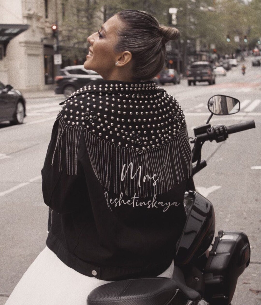 Bride Fringes Jackets, Wedding Jacket With Tassels, Bride Black