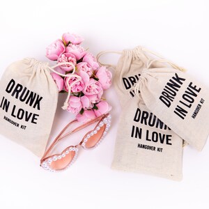 Hangover Kit with Supplies for Birthdays Weddings Bachelorette Trips Events Party Favors Hangover Bag, Wedding Survival, Recovery Kit