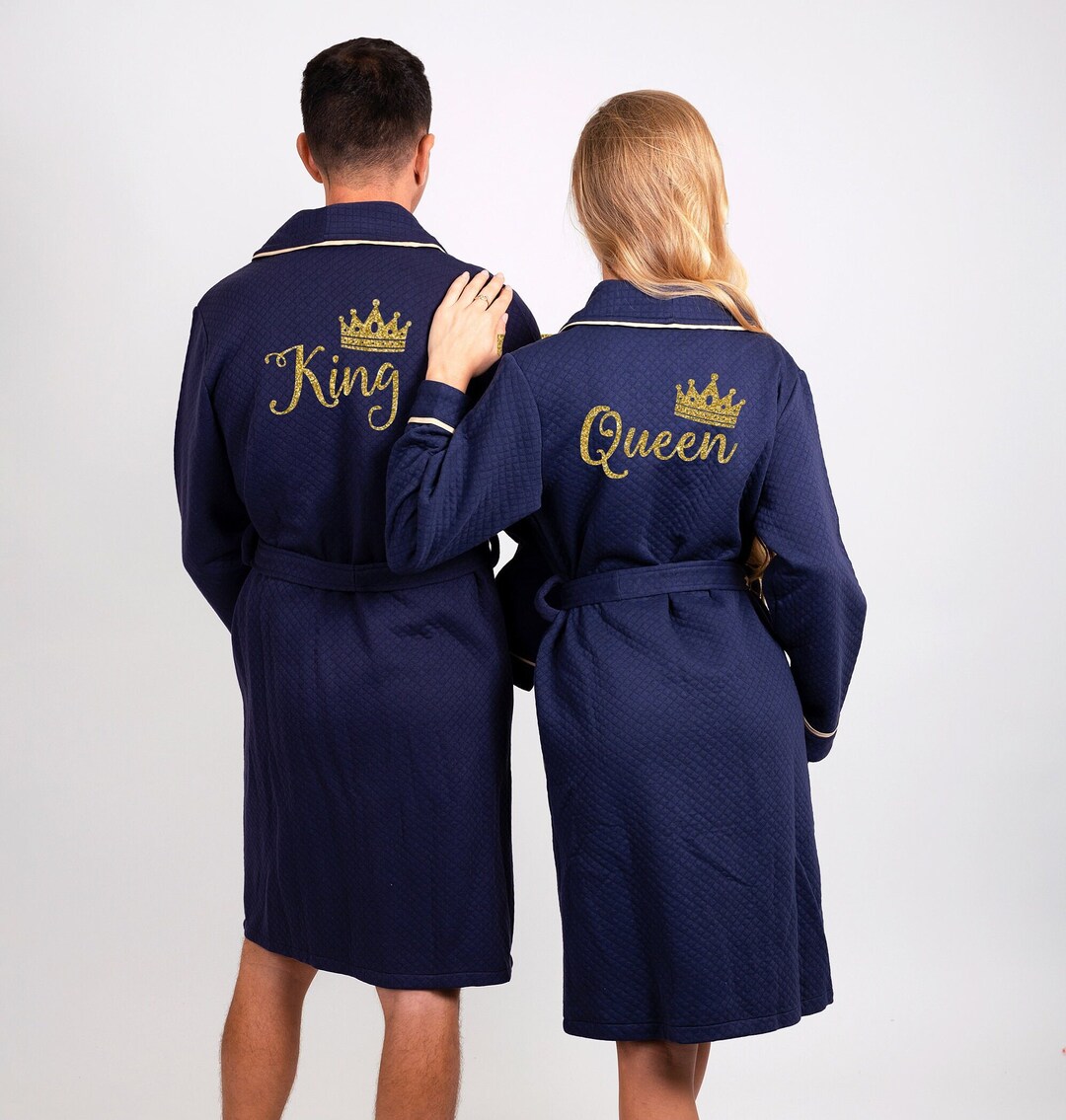 King and Queen Bathrobes, Mr and Mrs Bathrobes, Matching Bathrobes With