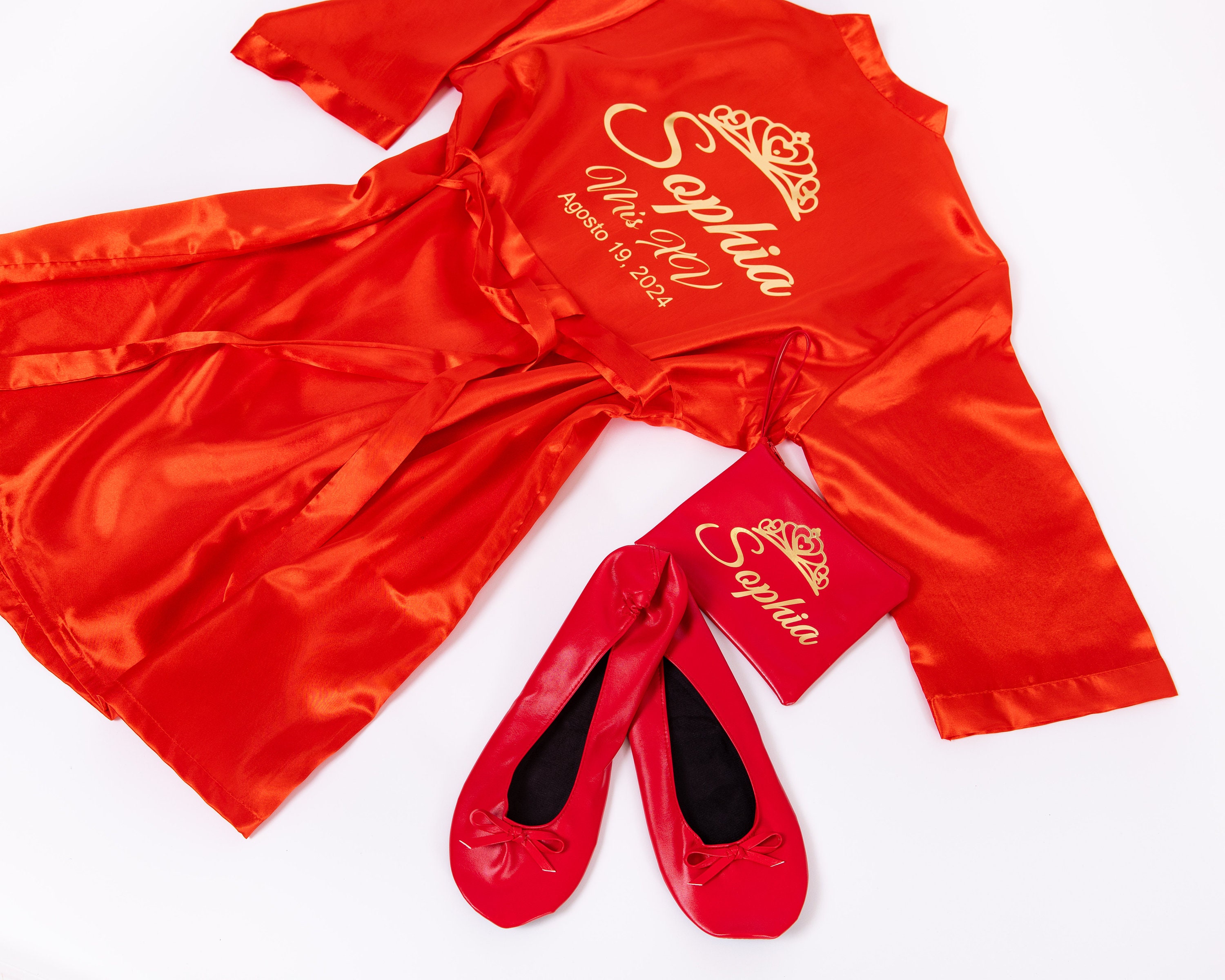 カスタムキンセアネーラローブとフラットシューズセット：刺繍レース、ラインストーンフラットシューズ - Etsy 日本, image size:3000x2400