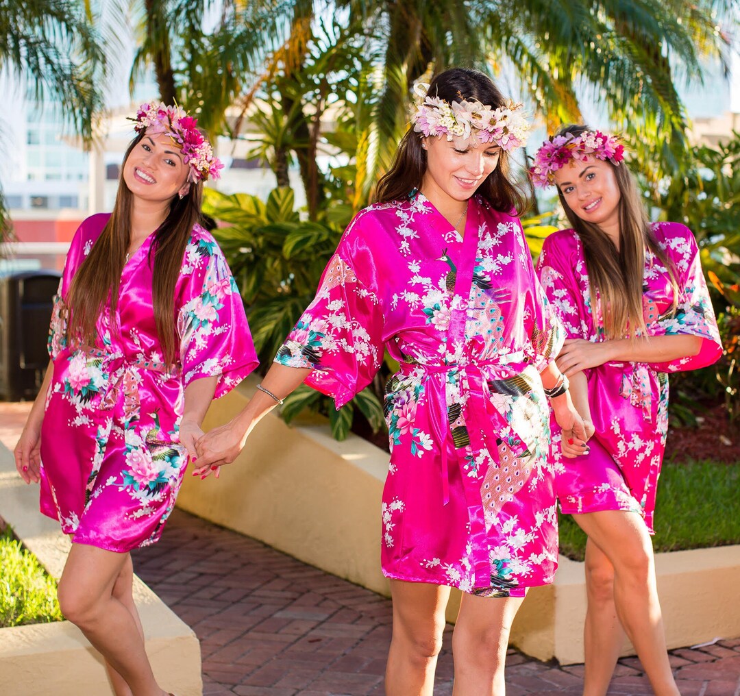 Sale 70 OFF Bridesmaid Robes, Bridesmaid Gift, Satin Bridesmaids Robe