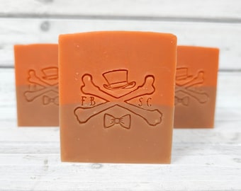 Pumpkin Pie & Patchouli Scented Fancy Soap | Small Batch Handcrafted Luxury Soap