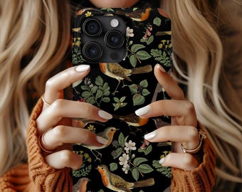 Birds Phone Case, Vintage Animal iPhone Case, Bird Phone Case,  iPhone 16 15 14 13 12 11 Pro Max, iPhone Casing, iPhone Phone Cover
