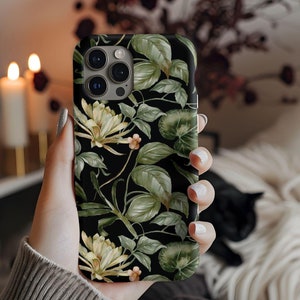 Botanical Phone Case, Vintage Botanical Phone Case, Floral Phone Case,  iPhone 16 15 14 13 12 11 Pro Max, iPhone Casing, Nature Phone Case