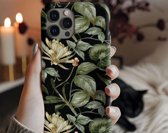 Botanical Phone Case, Vintage Botanical Phone Case, Floral Phone Case,  iPhone 16 15 14 13 12 11 Pro Max, iPhone Casing, Nature Phone Case