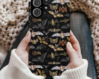 Bats Phone Case, Bat Phone Case, Gothic Phone Case,  iPhone 16 15 14 13 12 11 Pro Max, Protective Phone Case, iPhone Casing, Gothic