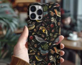 Birds Phone Case, Bird Phone Case, Tough Phone Case,  iPhone 16 15 14 13 12 11 Pro Max, Protective Phone Case, iPhone Casing