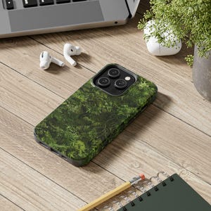 Moss Phone Case, Botanical Phone Case, Nature Phone Case, iPhone 16 15 14 13 12 11 Pro Max, iPhone Phone Case, Mossy, Plants Phone Case zdjęcie 5