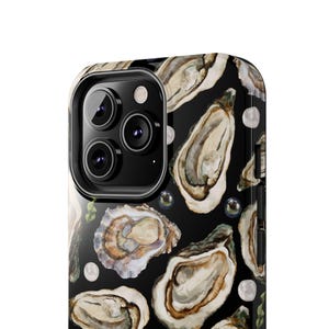 Oyster Phone Case, Nautical Phone Case, Fisherman Phone Case, iPhone 16 15 14 13 12 11 Pro Max, Protective Phone Case, iPhone Casing image 8