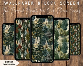 Trees Phone Wallpaper,Forest Phone Wallpaper,Phone Lockscreen,Phone Background,Phone Wallpaper, iPhone Aesthetic Background, Wallpapers Pack