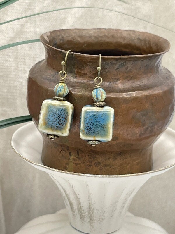 Ceramic Earrings - Etsy