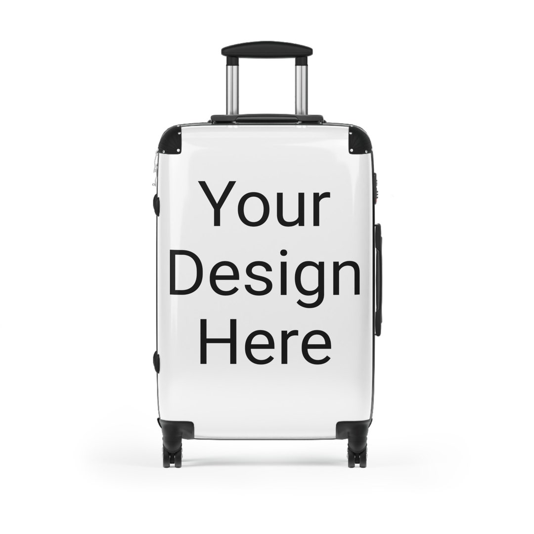 Upload Your Photo Suitcase Personalized Travel Suitcase - Etsy