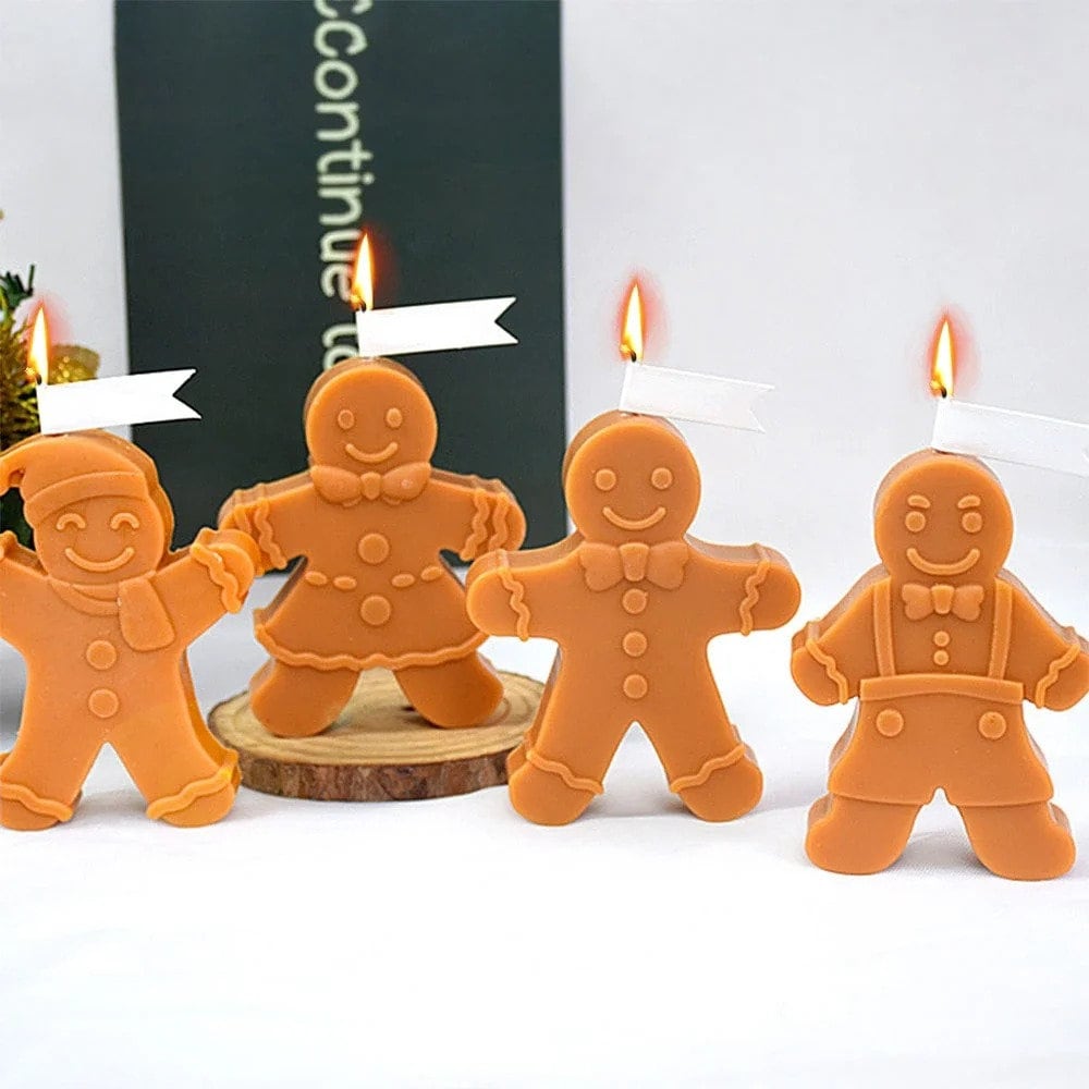 Christmas Cookie Cutters Gingerbread Man, Gingerbread Woman