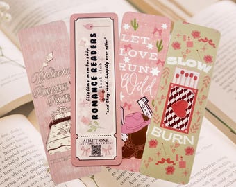 Romance Trope Reader Bookmarks | Bookish Gift