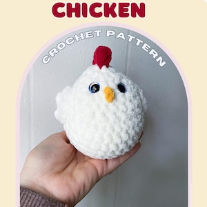 PATTERN CHICKEN | "Backyard Birds” | Crochet Pattern | Amigurumi