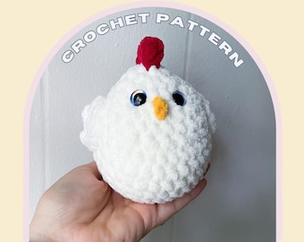 PATTERN CHICKEN | "Backyard Birds” | Crochet Pattern | Amigurumi