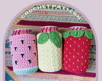 PATTERN Fruit Snack Cozy Pack | Crochet PATTERN