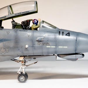F-14D Tomcat TopGun color scheme. 1:48 scale
