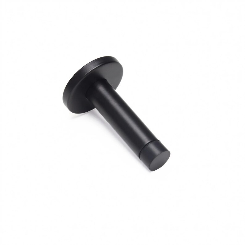 Strande Matte Black Luxury Door Stop Explore Hardware Etsy