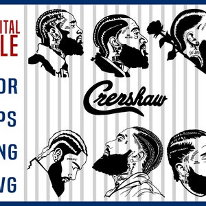 Nipsey Hussle Svg Bundle #2, Nipsey Hussle Png, Nipsey Hussle Svg, Crenshaw, Prolific, - SVG - PNG - cdr - Cricut - Silhouette Files - Decal