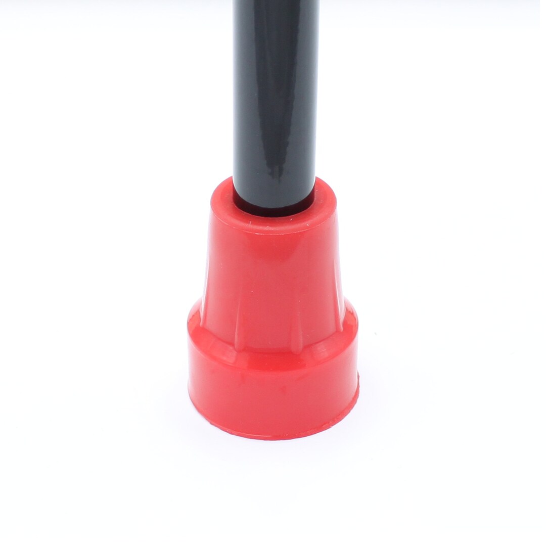 Single Red Rubber Tip, Rubber Ferrules, Rubber Ends for Walking Canes