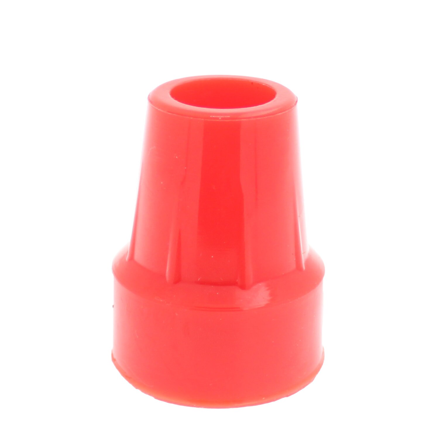 Single Red Rubber Tip, Rubber Ferrules, Rubber Ends for Walking Canes