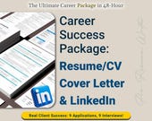 Expert Resume & Cover Letter Writing + LinkedIn Optimization Service: ATS-Friendly Writing, CV Writer, 48-Hour Rush