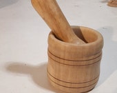 Driftwood, Upcycled wood, recycled wood object, Christmas gift, wood gift, original Christmas gift, natural wood pestle, solid wood pestle, object