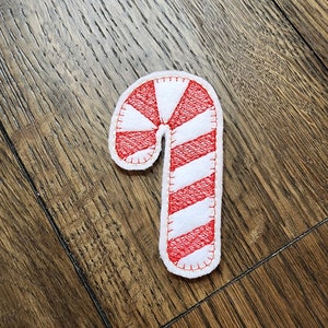 Candy Cane fill Maschinenstickdateien, digitaler Download, in the hoop, ITH, digitale Datei
