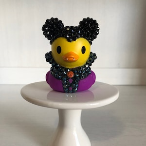 Mouse Witch Rhinestone Duck