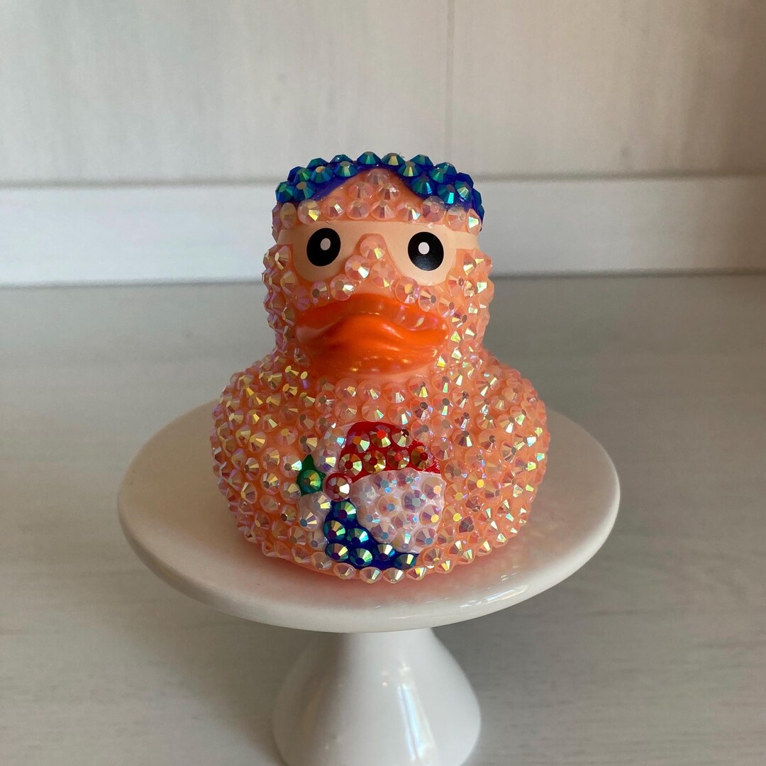 Beach Rhinestone Duck - Etsy