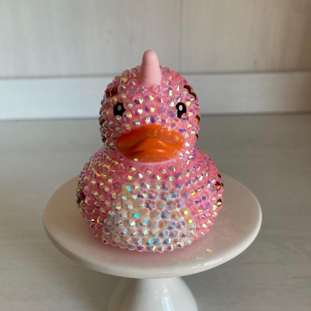 Narwhal Rhinestone Duck - Etsy