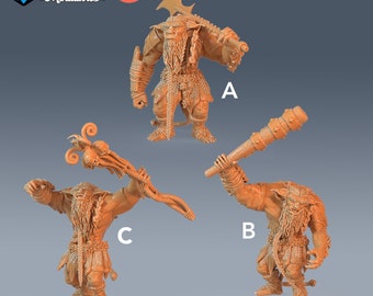 Forest Ogre - Epic figurines | Dungeon & Dragons| D&D wargaming | Role-playing games| 32mm