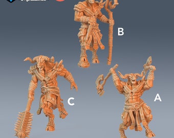 Minotaur Adventurer - Epic figures| Dungeon & Dragons| D&D wargaming | Role-playing games| 32mm