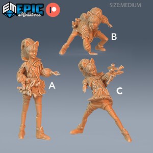 Squirrel Girl - Epic figures| Dungeon & Dragons| D&D wargaming | Role-playing games| 32mm