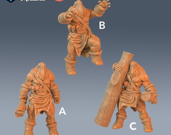 Snow Cyclops - Epic figures| Dungeon & Dragons| D&D wargaming | Role-playing games| 32mm