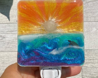 Sunrise Beach night lights. It’s a New Day! Enjoy the beach in your home or business.
