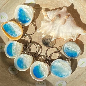 Shell Keychains keep the ocean in your pocket! And they glow in the dark!