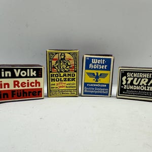 WW2 matchboxes for Fritz and Hans (Copy)