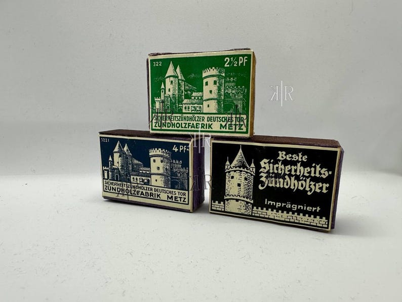 WW1 German Matchboxes Fortress (repro) - Etsy