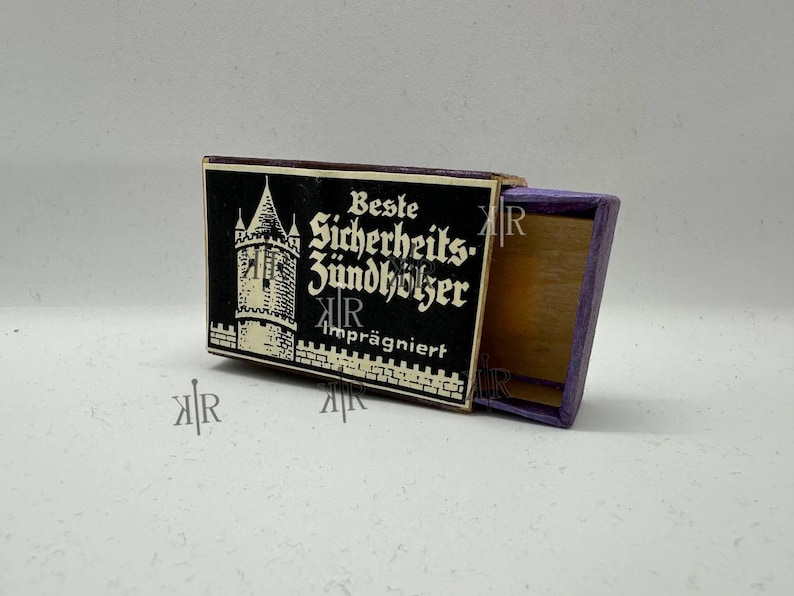 WW1 German Matchboxes Fortress (repro) - Etsy