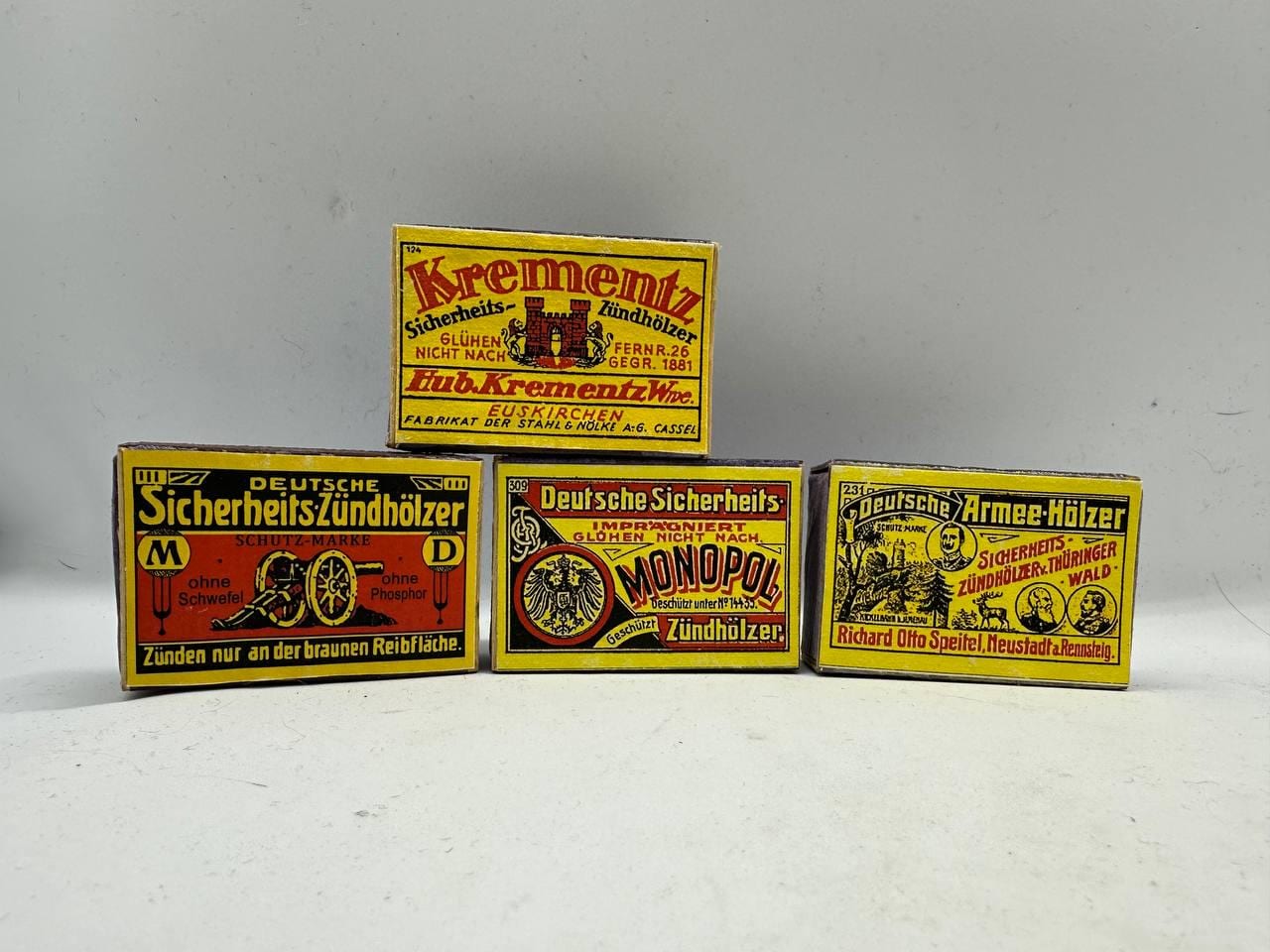 Pre WW1 German Matchboxes BRY (copy) - Etsy