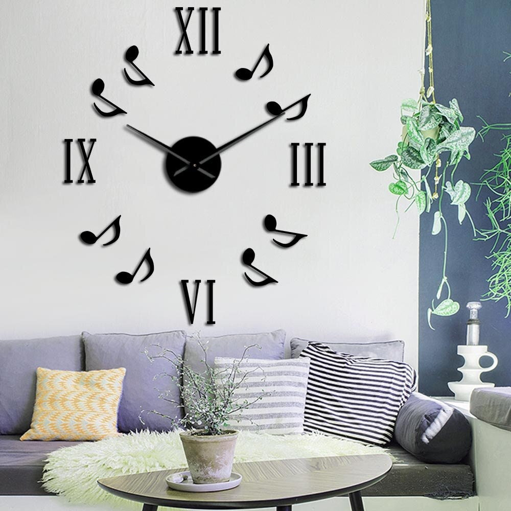Buy Vinyl Lp Record Wall Clock Modern Design Living Room Decoration Music  Theme Clocks Wall Watch