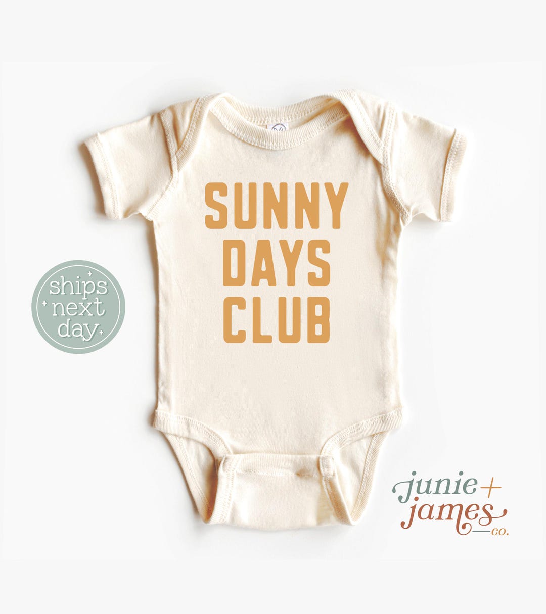 SUNNY DAYS CLUB Oversized Graphic Top