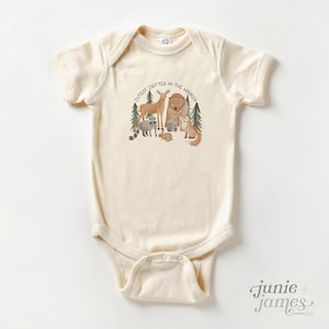 Cutest Critter in the Woods Baby Onesie® - Cute Forest Animal Bodysuit - Woodland Animal Baby Shower Gift Onesie®